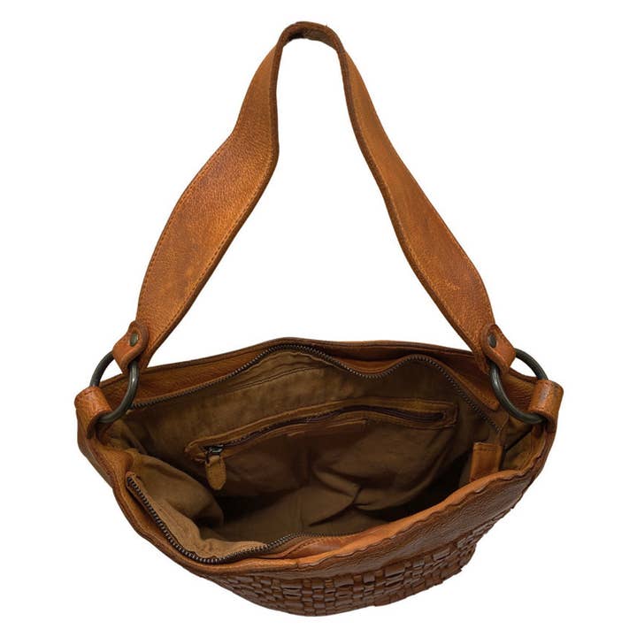 Arrigo - Wholesale Shoulder Bag - Women's - Arrigo Leather Shoulder Bag Made Of Supple Braided Leather17