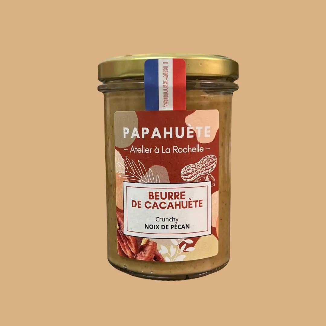 PAPAHUÈTE - Wholesale Nut Butter - PECAN PEANUT BUTTER
