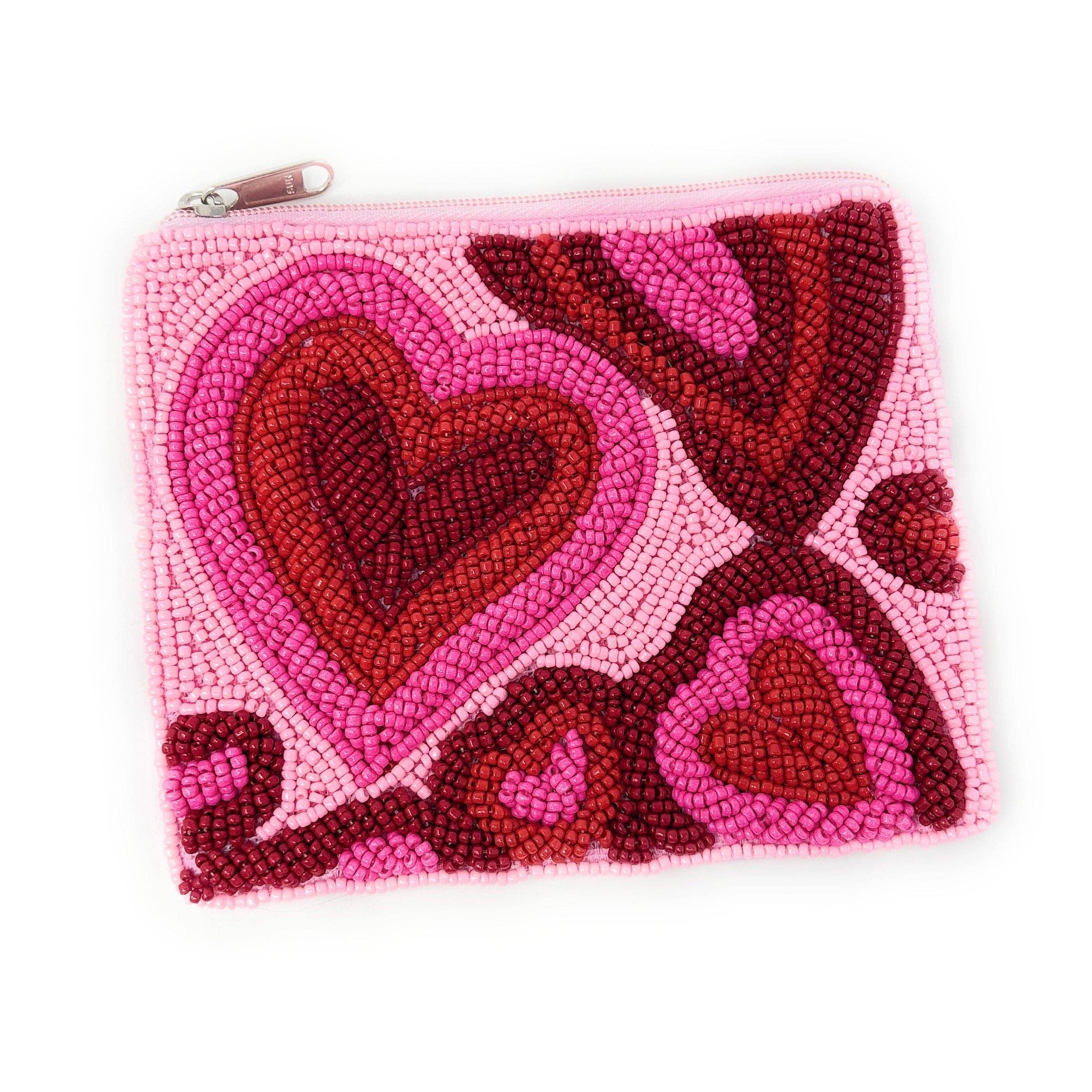Twine and Love - Vendita all'ingrosso Astuccio - Donna - Pochette con Perline Cuori d'Amore2