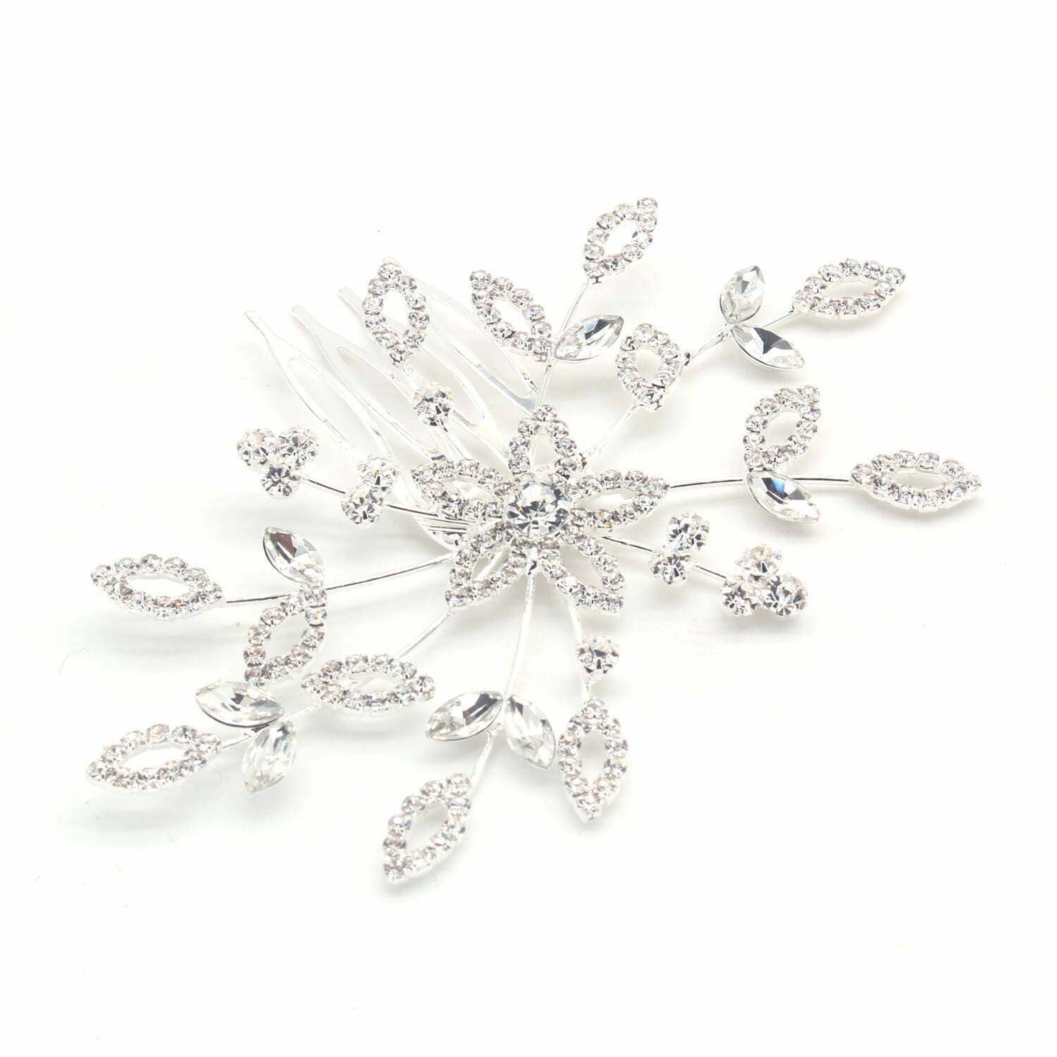 Diacly - Vente Épingles à cheveux - Série de peignes à cheveux à thème nuptial Flower2