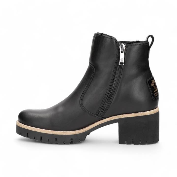Panama Jacks Women's Black Trav B2 Leather Boots for wholesale on Faire