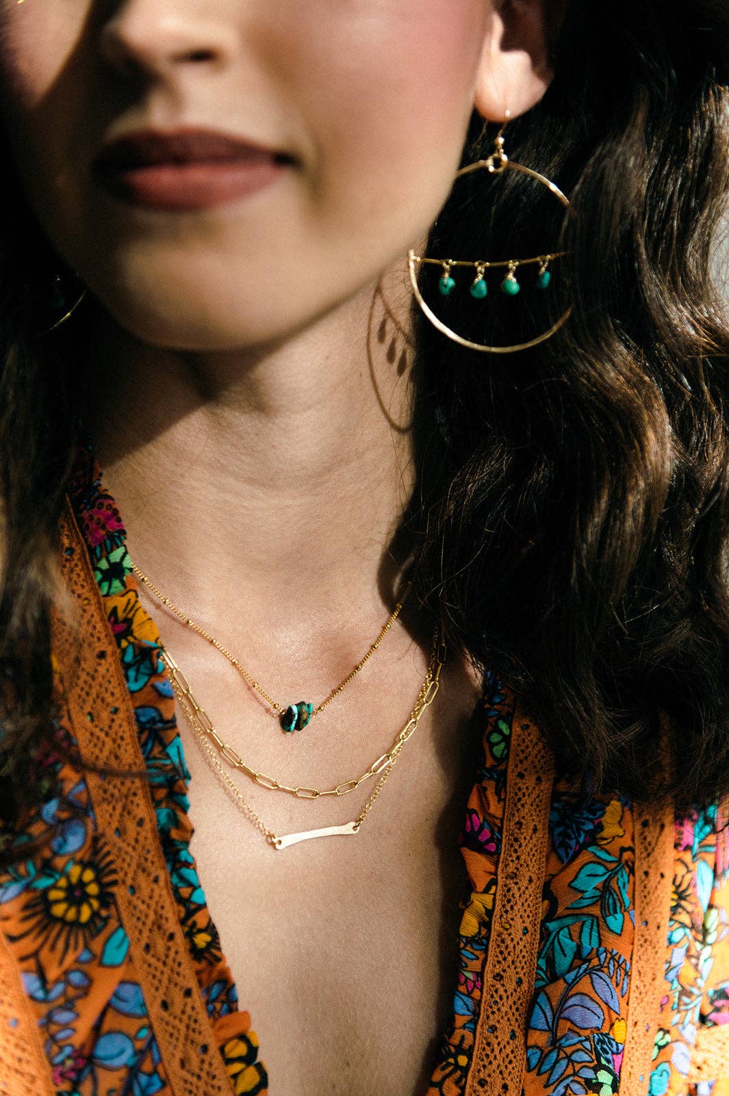 Eaarthbones Jewelry - Wholesale Link & Chain Necklace - Thin Paperclip Chain2