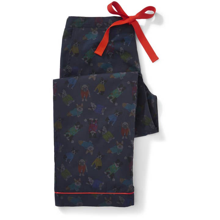 Tessie - Wholesale Scrunchie - Women's - Rascal Dog Print Scrunchie Made With Liberty Fabric