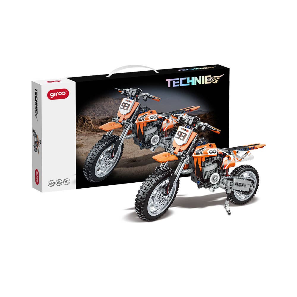 AJ Aguiar - Wholesale Building Set - Kids - Technic Scrambling Motorcycle with 8+ Connectors1