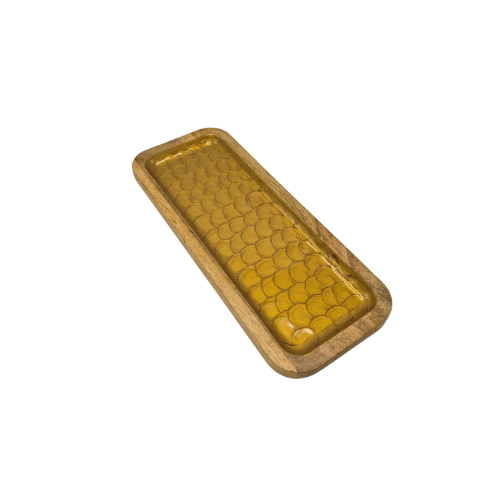 Black Servingtray Epoxy - Gold for wholesale on Faire2