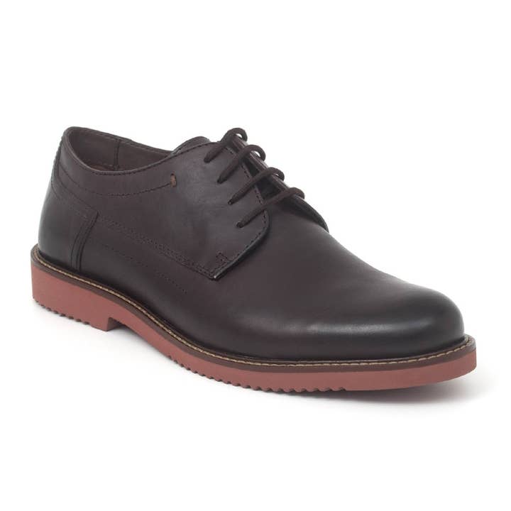Brun læder Derby Cr-23262-Marron for engroshandel hos Caramelo Shoes