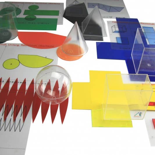 transparent colorful Complete body shape set | Geobody Soils Net Sections for wholesale on Faire