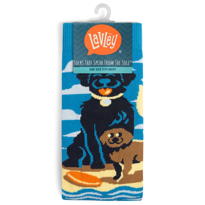 Lavley – Engroshandel Strømper - Unisex – Livet er bedre med et laboratorium (Labrador Retriever) Sokker5