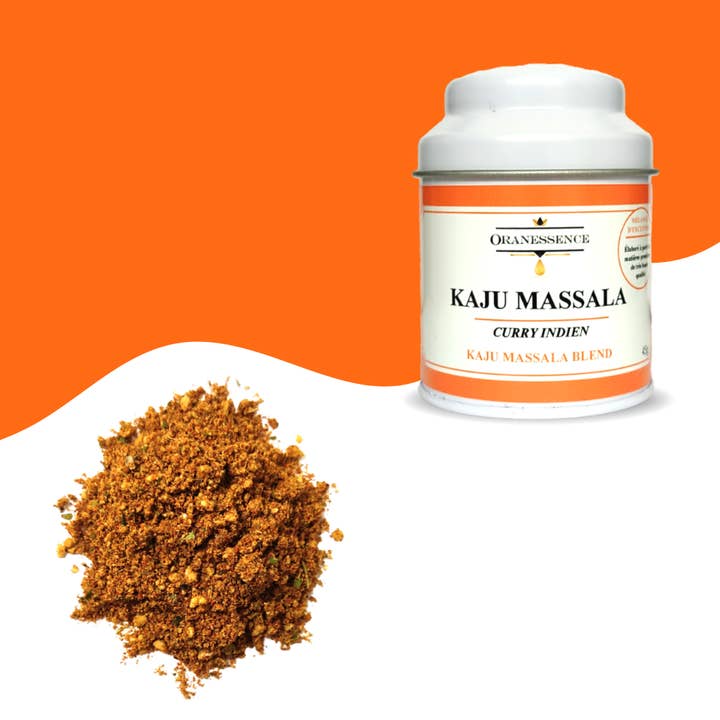 Kaju Masala - Scatola 45g per la vendita all'ingrosso da parte di Oranessence