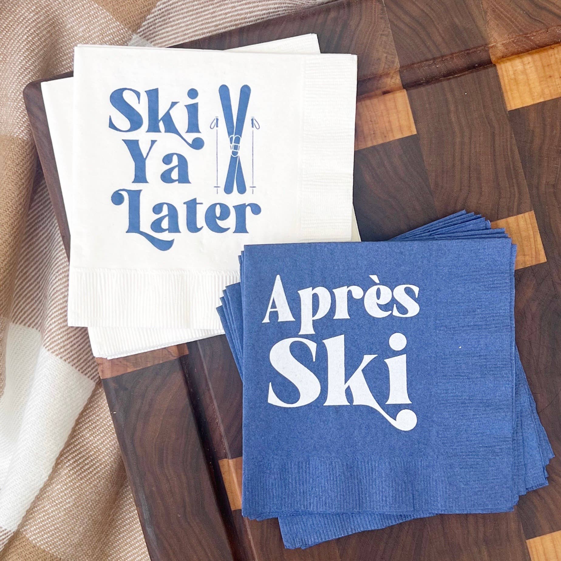 Suburban Soiree - Wholesale Disposable Napkin - Apres Ski Napkins3