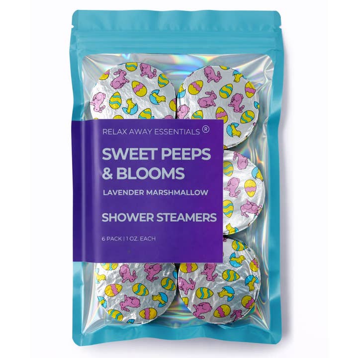 Lavender Marshmallow - Shower Steamers 6 Pack - Easter - for wholesale by Relax Away Essentials