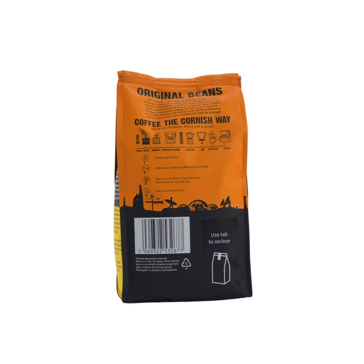 Cornish Tea and Cornish Coffee - Wholesale Coffee beans - 6x 227g Cornish Coffee Original Beans2