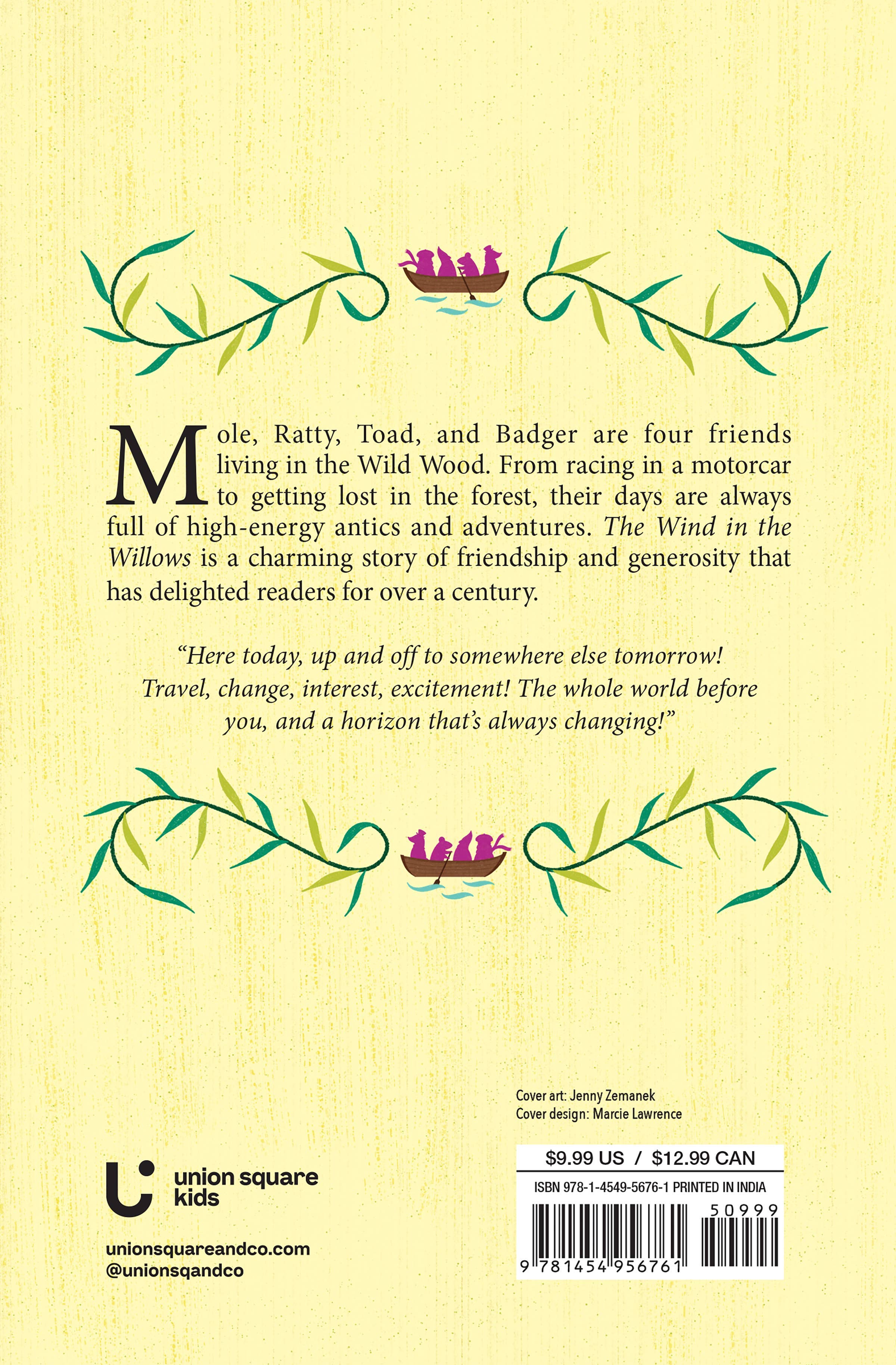 Hachette Book Group - Wholesale Classics - The Wind in the Willows by Kenneth Grahame1