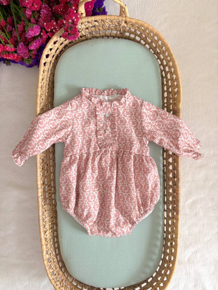 Fofo Motivos Floridos Manga Comprida por atacado de Maria Jasmim Baby & Child