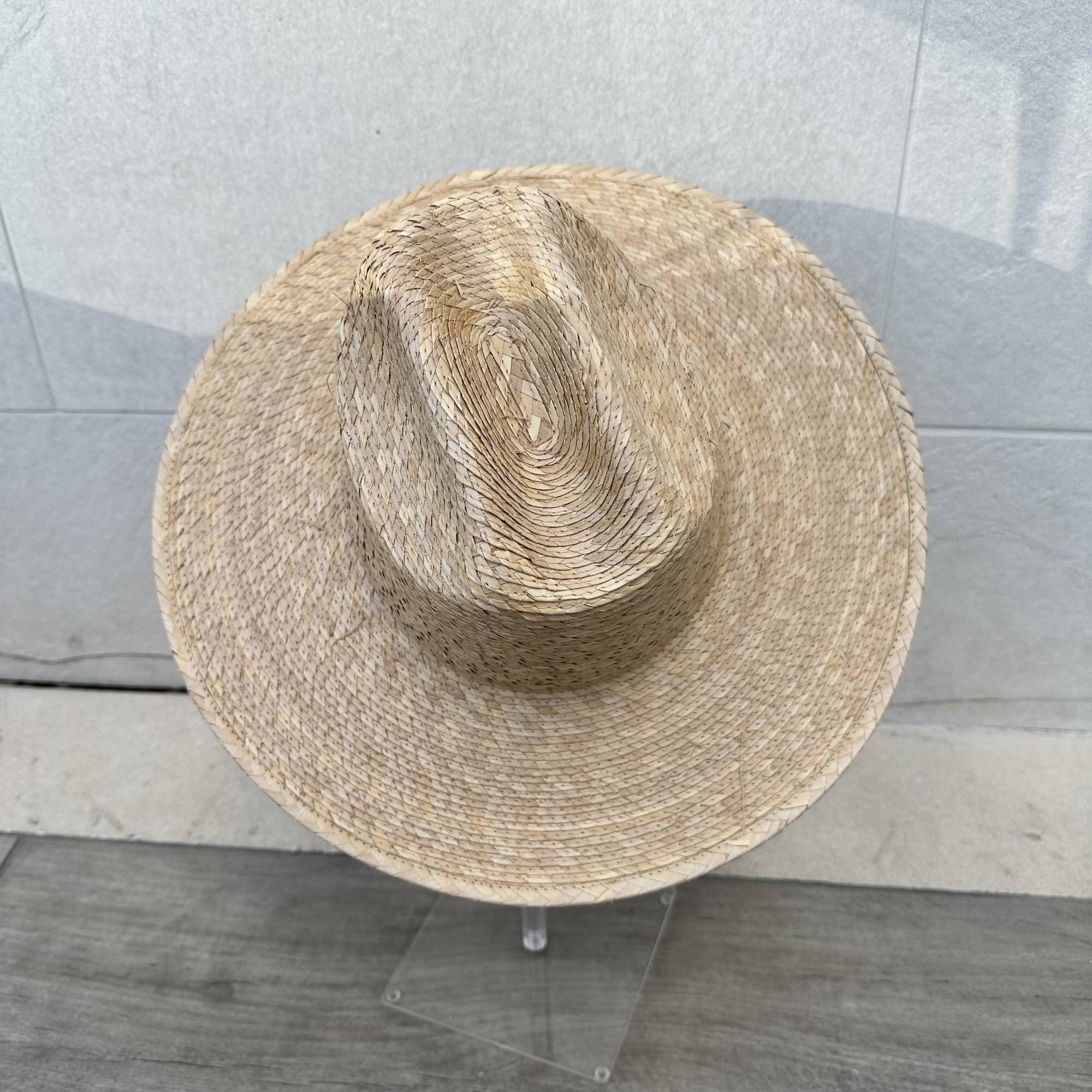 One and Only Accessories - Wholesale Straw Hat - Women's - Palm Leaf Western Hat with Flat Brim9