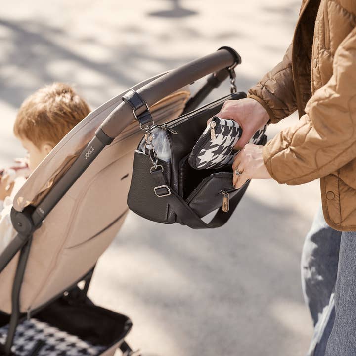 OiOi - Wholesale Tote bag – Women's - Fold-Up Tote - Houndstooth2