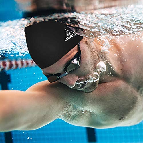 Water Gear - Wholesale Swim Cap - Women's - Water Gear Latex Swim Cap - Keeps Hair Dry and Secure