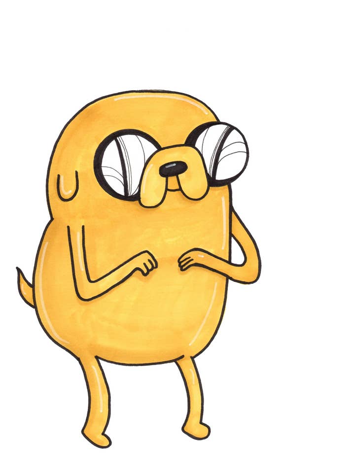 Jake hunden konsttryck för wholesale av Harth Creations