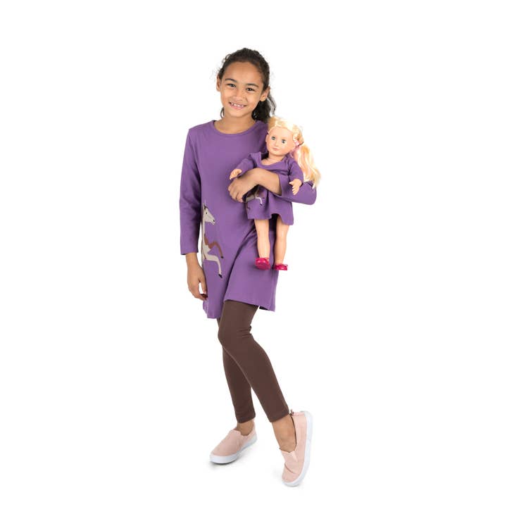 Leveret Pajamas - Wholesale Doll - Kids - Kids Girl & Doll Cotton Dress Back to School5