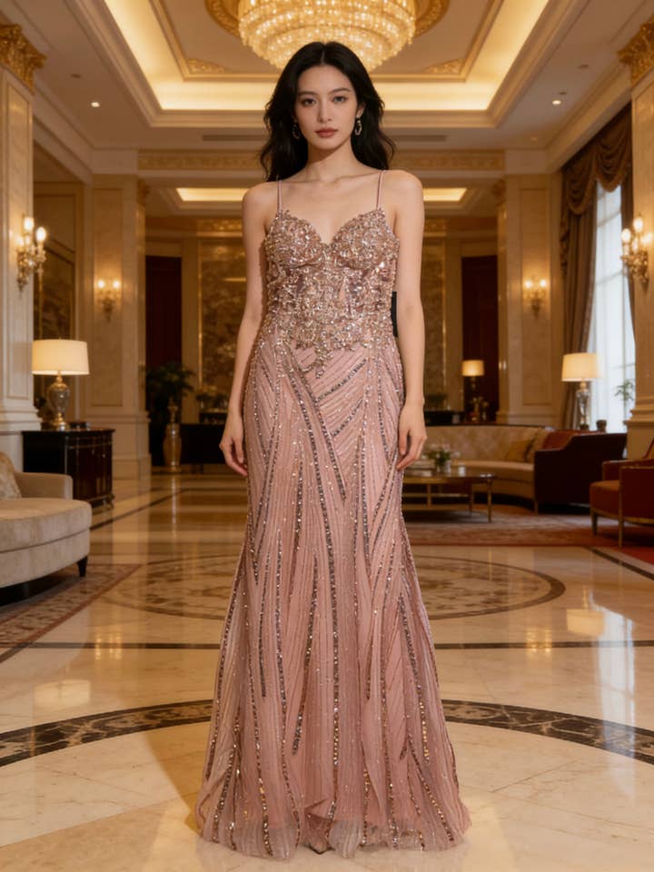 R0291 robe de soirée pour la vente par Alice'Desir