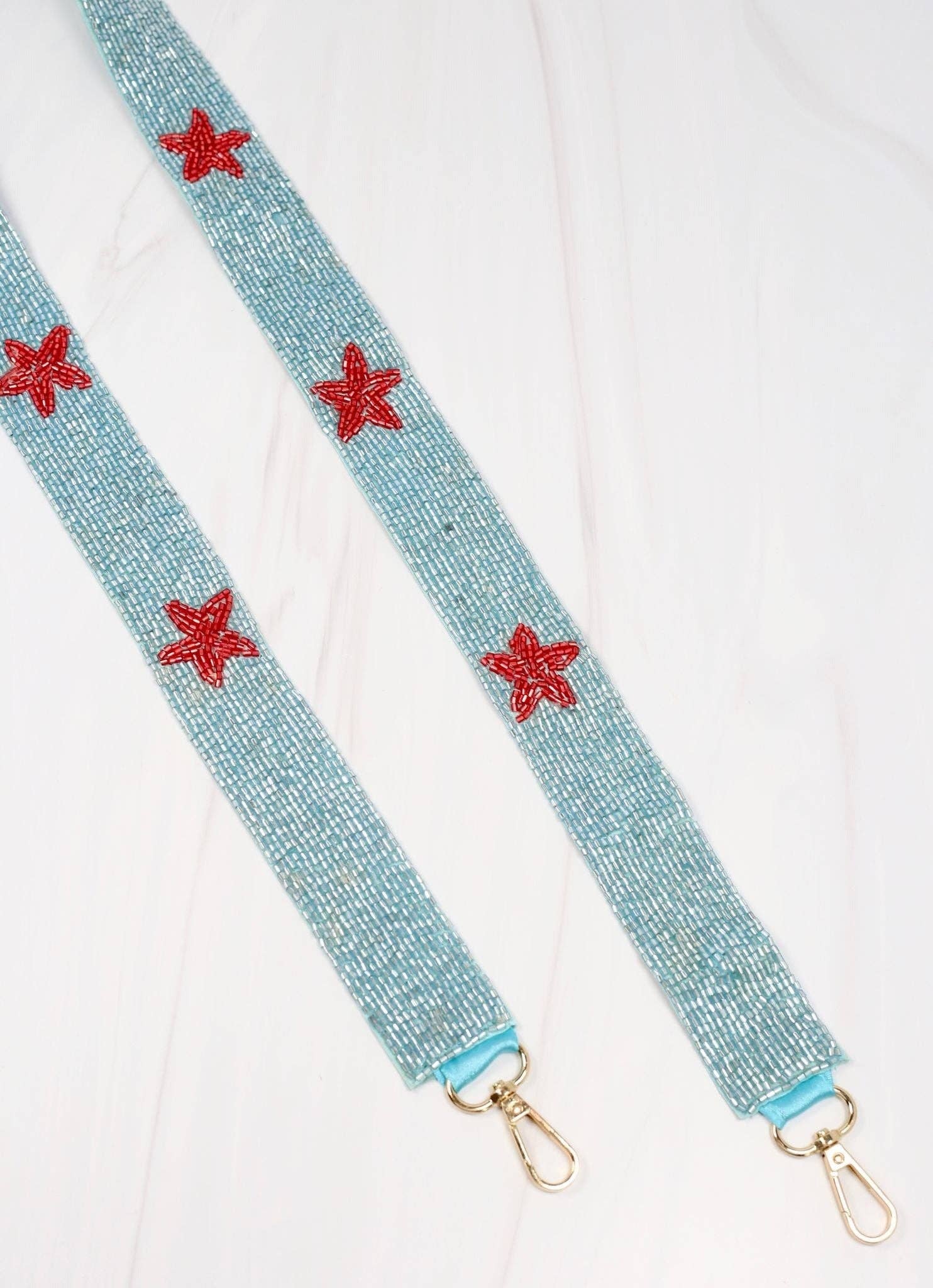 MiMi Wholesale - Wholesale Bag Strap - Women's - Game Day Star Beaded Guitar Bag Strap15