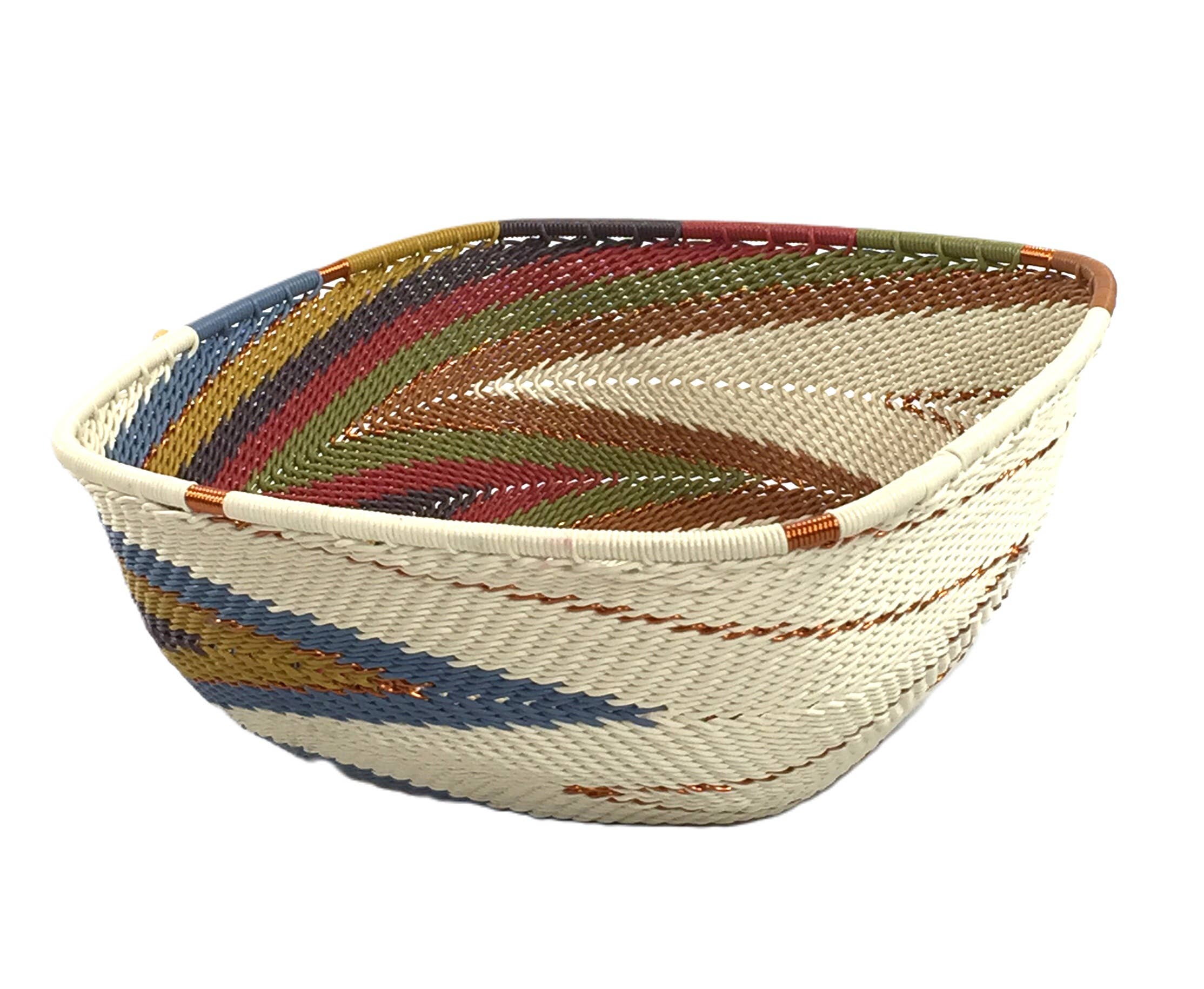 Bridge for Africa - Wholesale Decorative Plate/Dish/Bowl - TW Collection - White Desert5