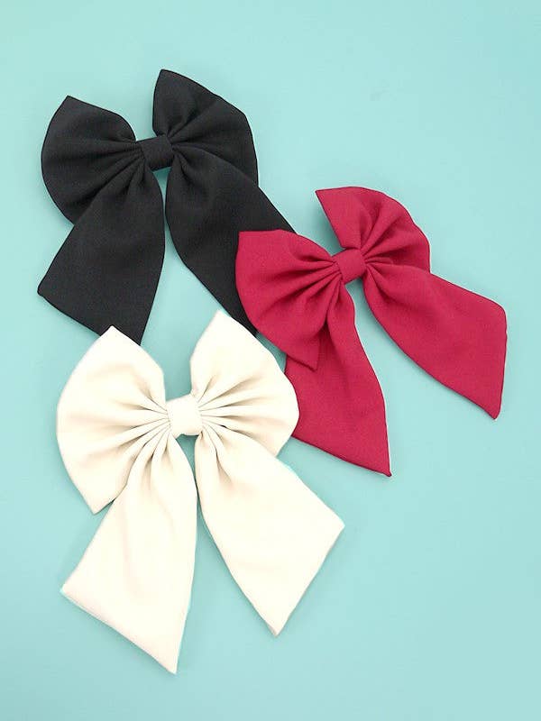 HAIR BOW HAIR PIN | 40H621 for wholesale by JOSSLYN by wall to wall