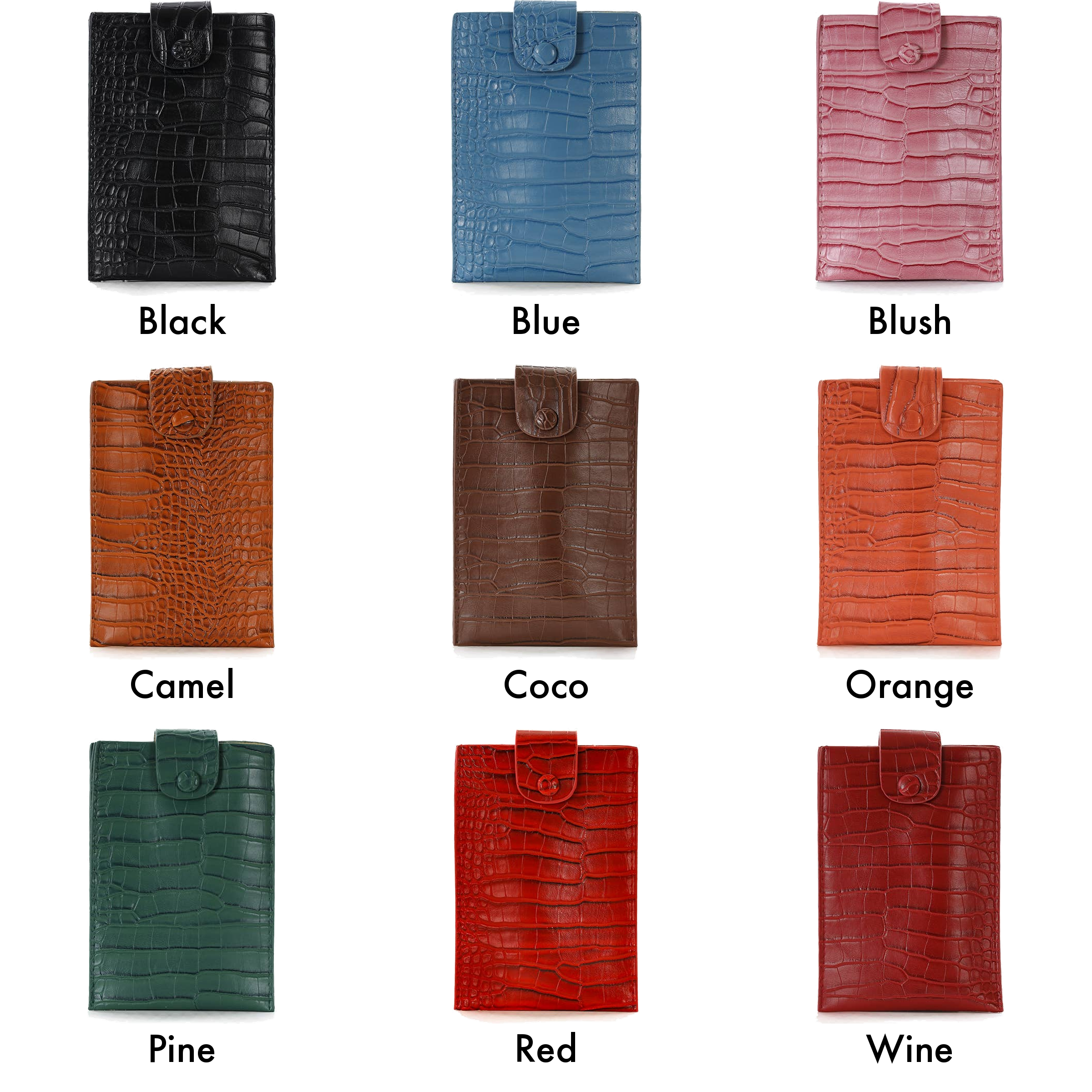 22 Tote - Wholesale Phone Wallet - Women's - Vegan Alligator Cell Phone Crossbody Bag8