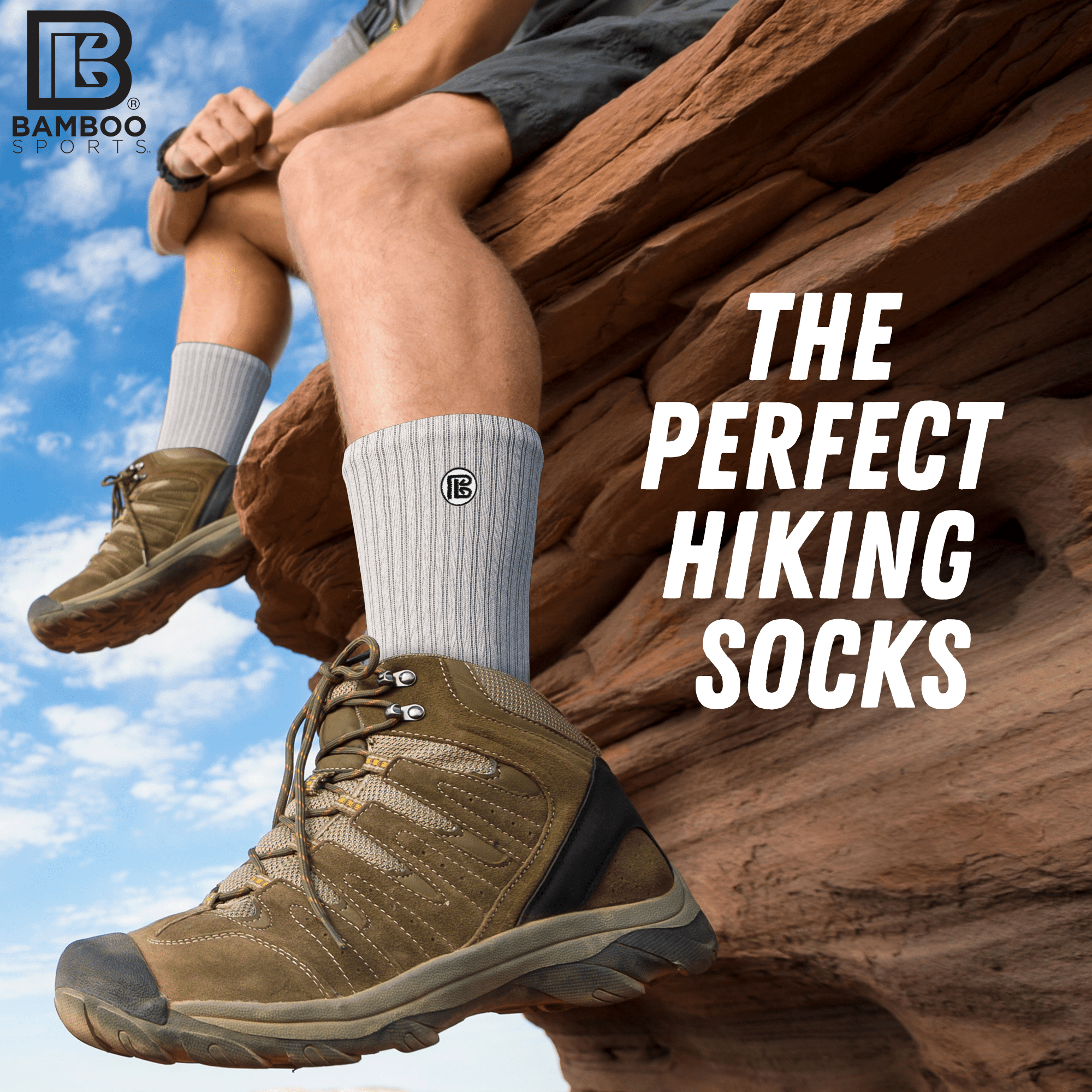 Bamboo Sports - Vendita all'ingrosso Calzini - Uomo - Calzini Premium Bamboo Rayon Crew26