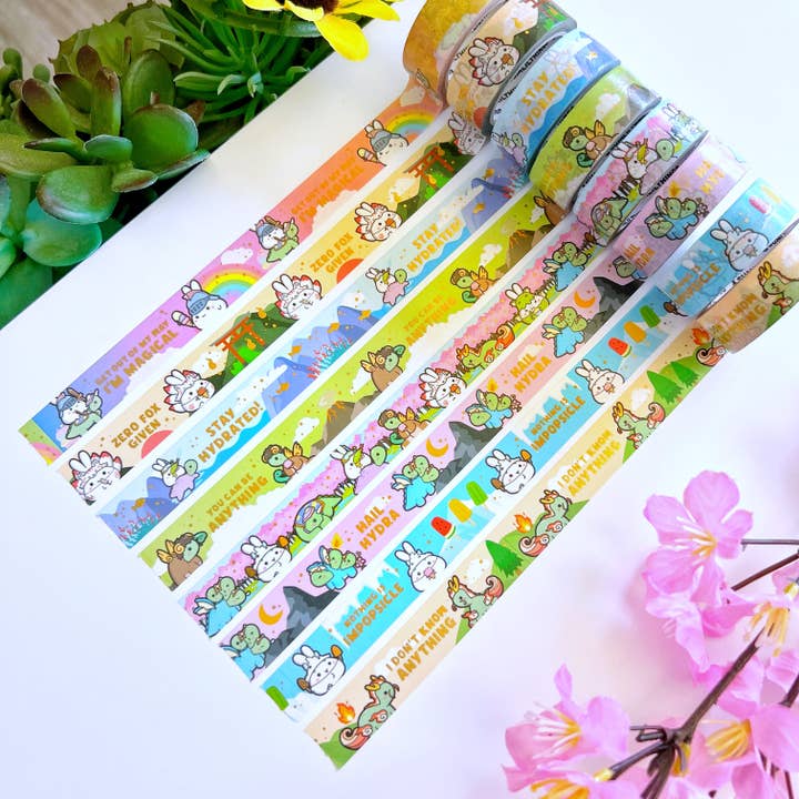 Washi Tape - Serie Lil' Mythical Creatures para venta al por mayor de SumLilThings