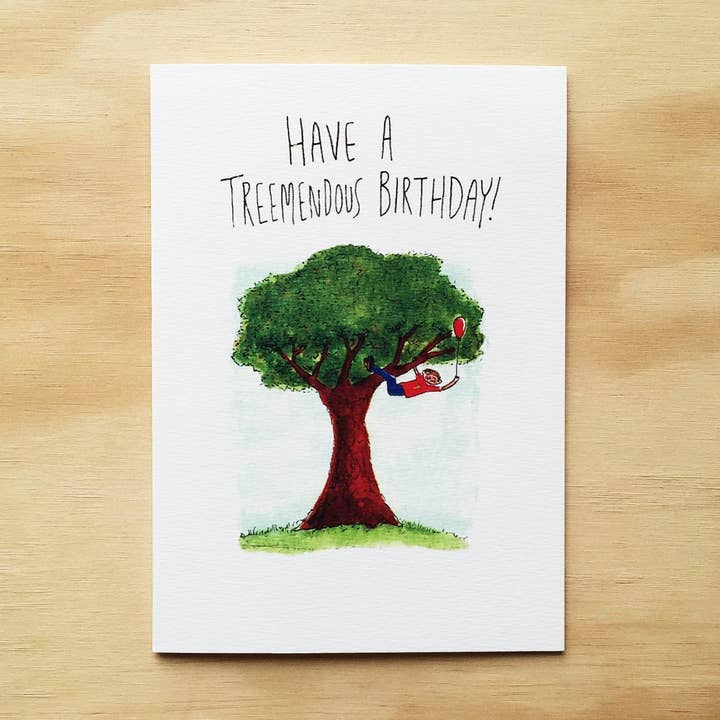 Ha en treemendous födelsedag för wholesale av Well Drawn