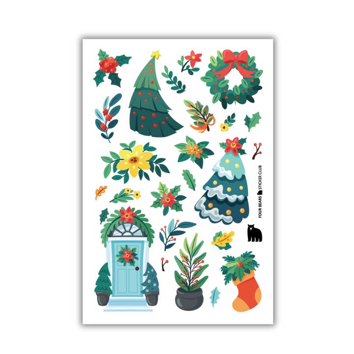 Deck The Halls pour la vente par Four Bears Sticker Club