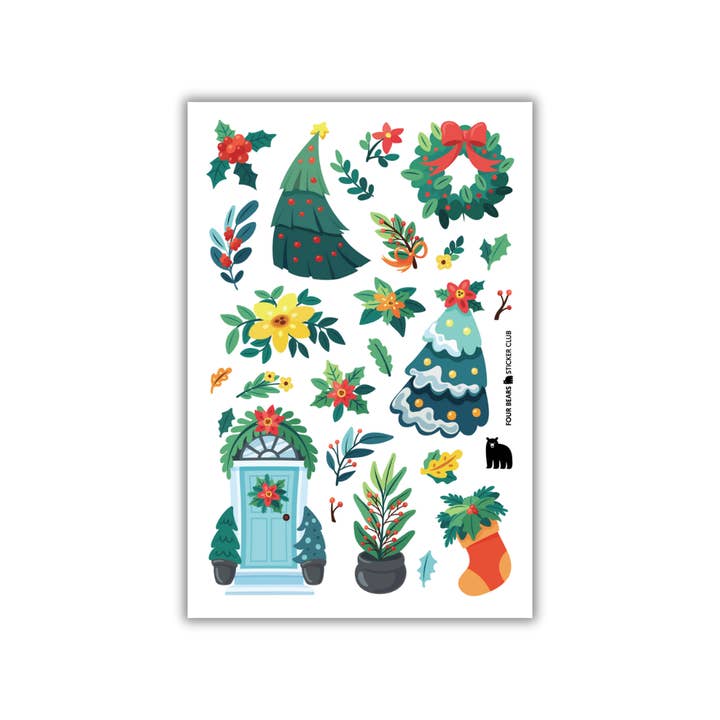Deck The Halls pour la vente par Four Bears Sticker Club