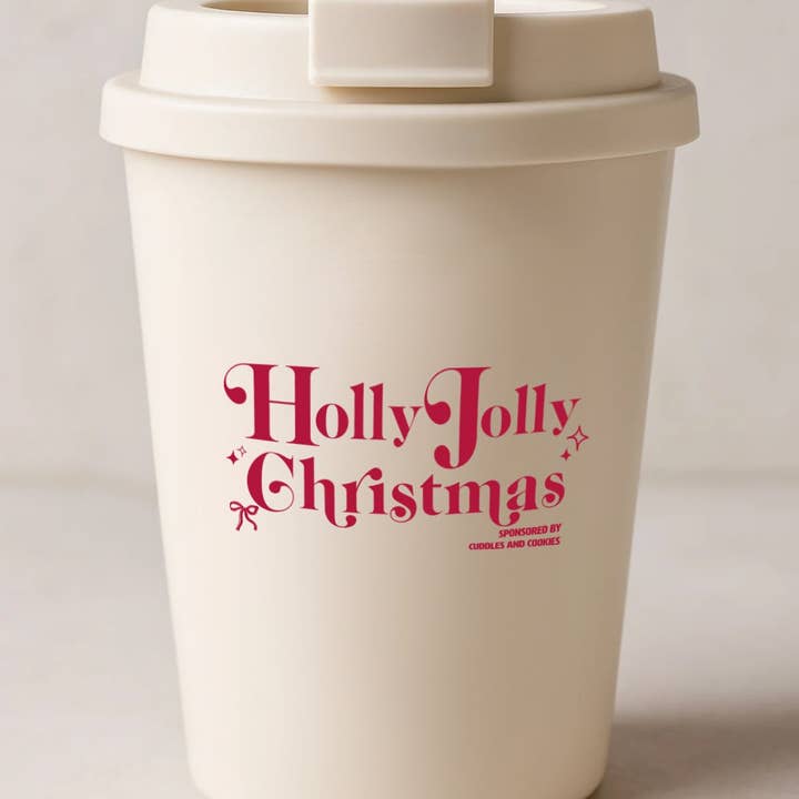 Liliput - Wholesale Insulated Mug/Tumbler - Coffee to go Cup Holly Jolly0