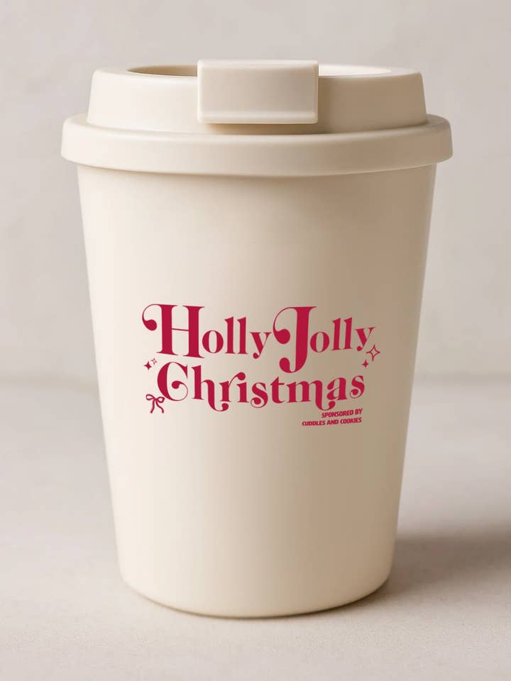 Tazza da asporto Holly Jolly per la vendita all'ingrosso da parte di Liliput