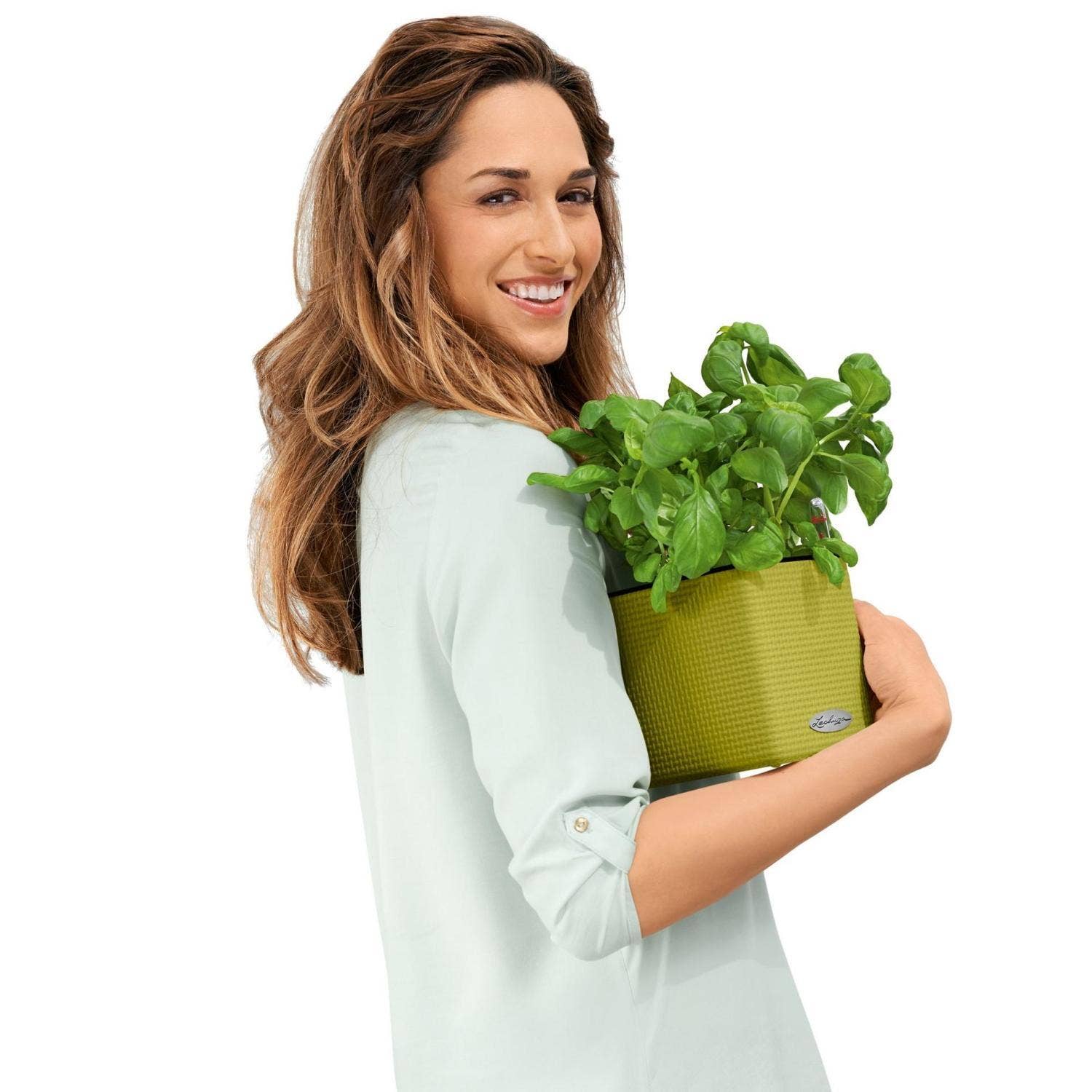 Lechuza Self Watering Planters – Engroshandel Plantekasse – LECHUZA CUBE farve poly harpiks tabel firkantet plantageejer11