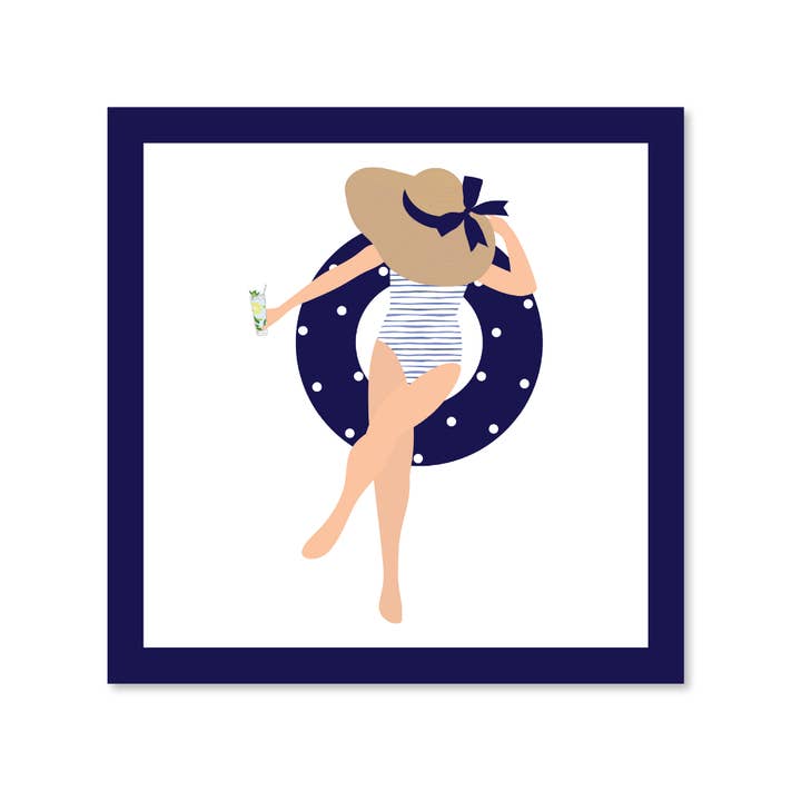 BEACHSIDE BEAUTY ENCLOSURE CARDS | APRÉS BEACH for wholesale by B. ROWE & CO.