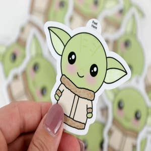 Sticker Baby Yoda - ref.d13367