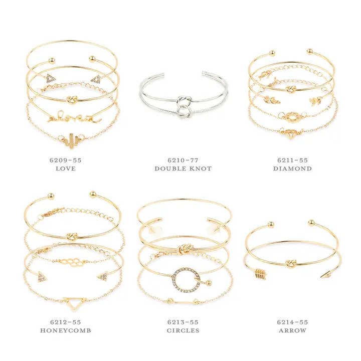 Weddingstar Inc. - Wholesale Sieradenset - Cadeauset met armbanden en armbanden - Desert Floral Maid of Honor3