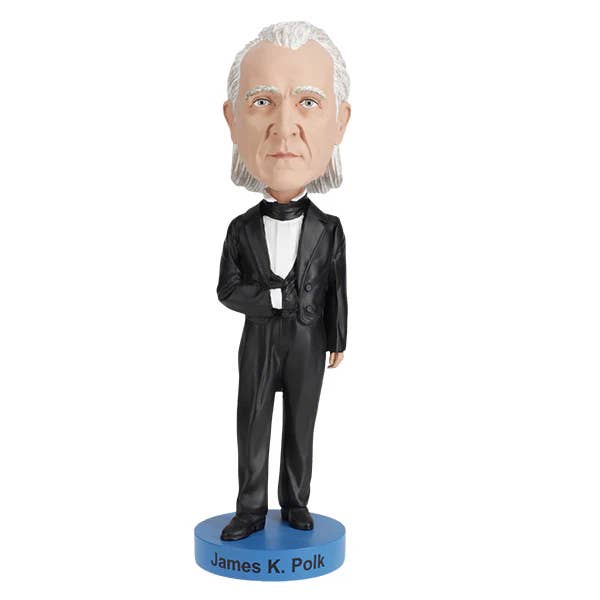 Royal Bobbles James K. Polk Collectible Bobblehead Statue for wholesale by Royal Bobbles