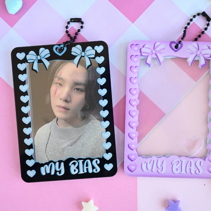 Kawineko - Wholesale Keychain - Women's - My bias kpop idol acrylic card holder pc photocard keychain 4