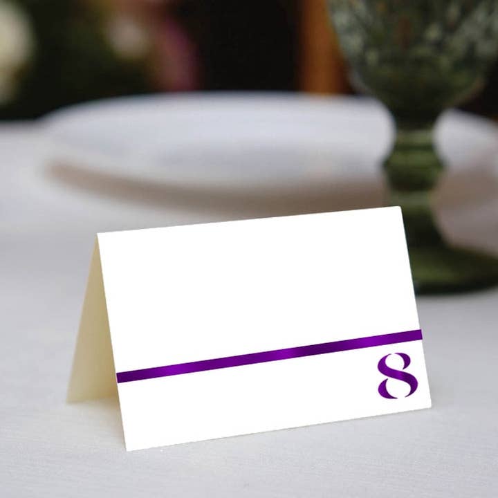 Foil Celebrate! 8 - Place Cards for wholesale by Altoonastore