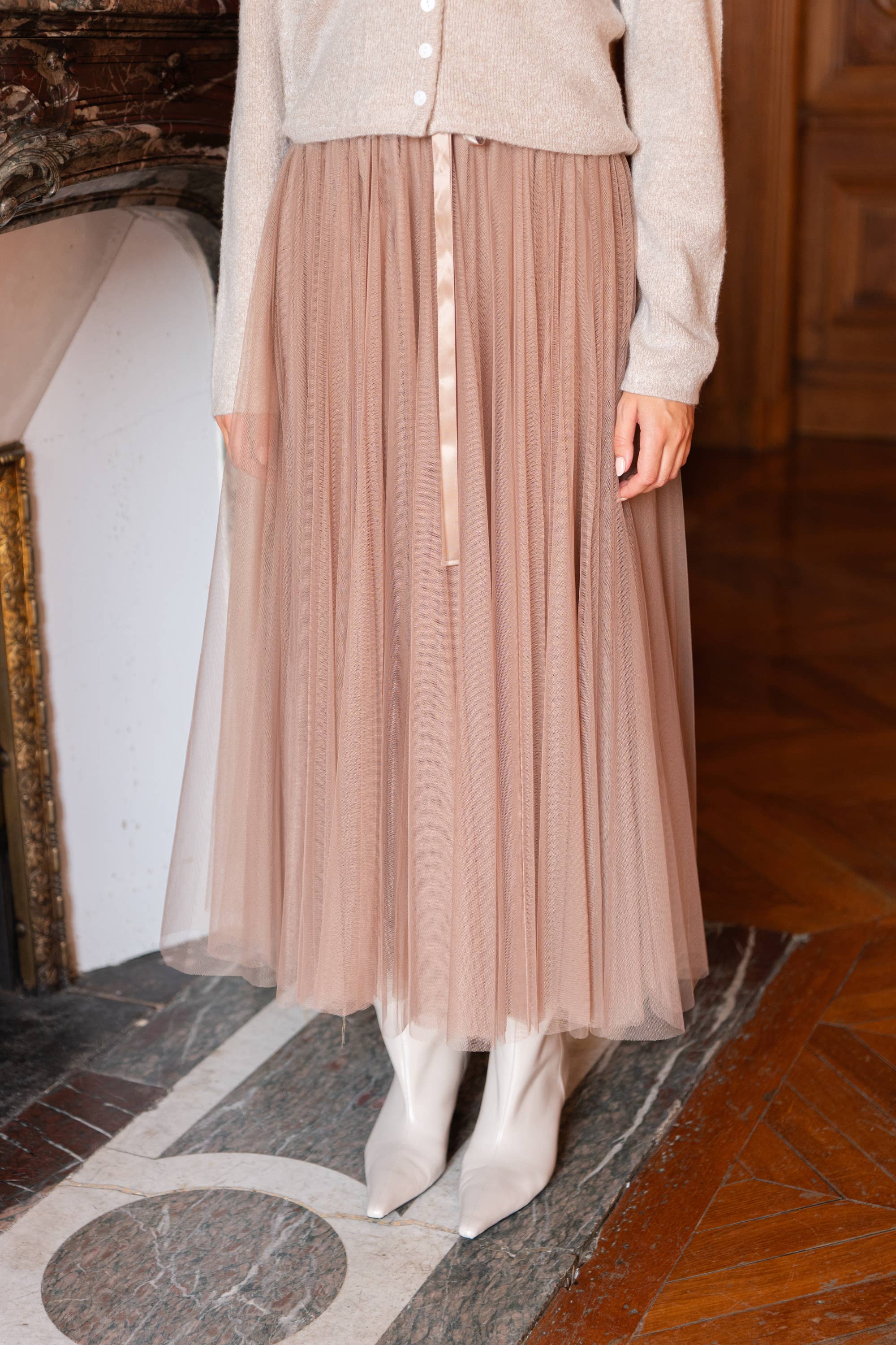 CHOKLATE PARIS - Venta al por mayor Falda - Mujer - Falda larga de tul Aria - CK0807729