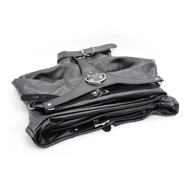 Plesur Body Products - Wholesale Sex Toy - Bondage Bolero Jacket - PVC Vegan Leather7