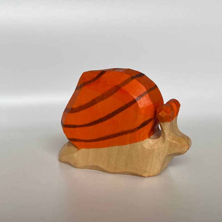PoppyBabyCo - Wholesale Wood Toy - Kids - Wooden Snail Toy