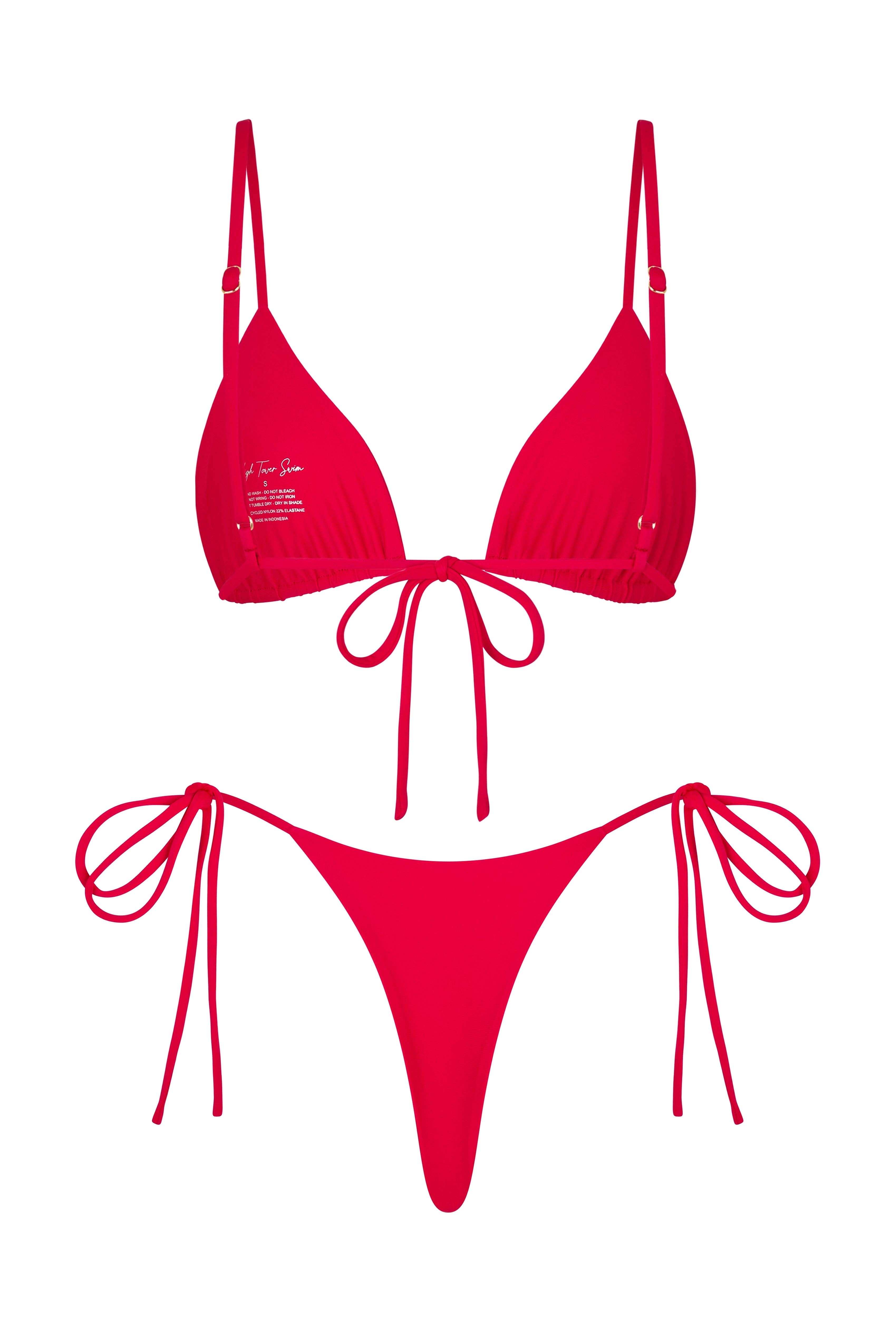 High Tower Swimwear - Wholesale Swim Top - Women's - Helio Top in Scarlet3