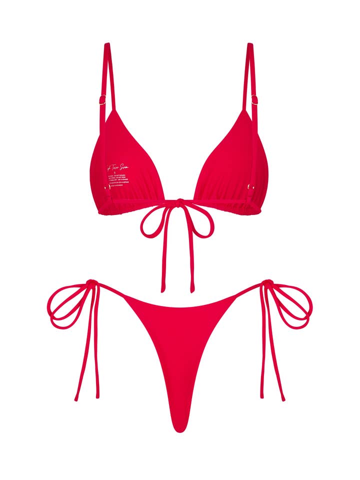 High Tower Swimwear - Wholesale Swim Top - Women's - Helio Top in Scarlet3