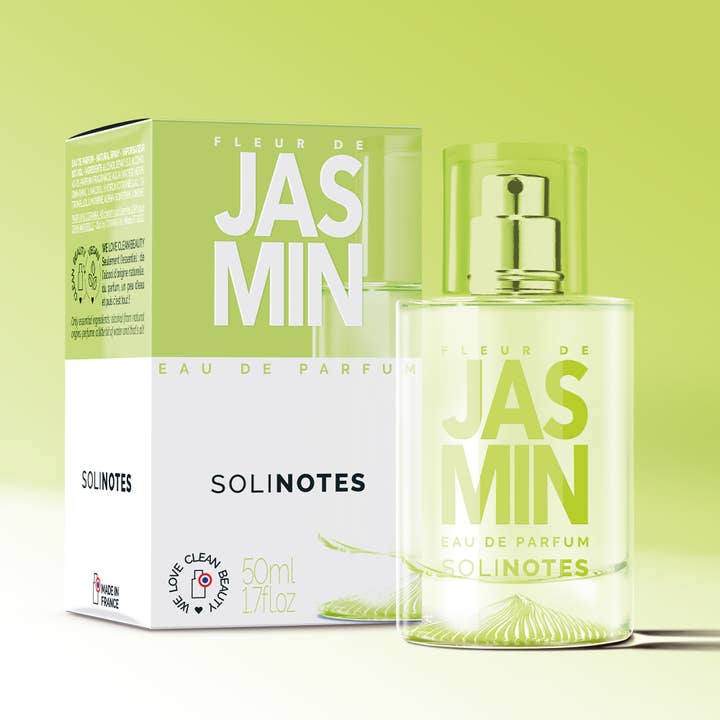Jasmine Perfume 1.7 oz - CLEAN BEAUTY for wholesale by Solinotes (US Stores) - Distributed by Scents of Europe