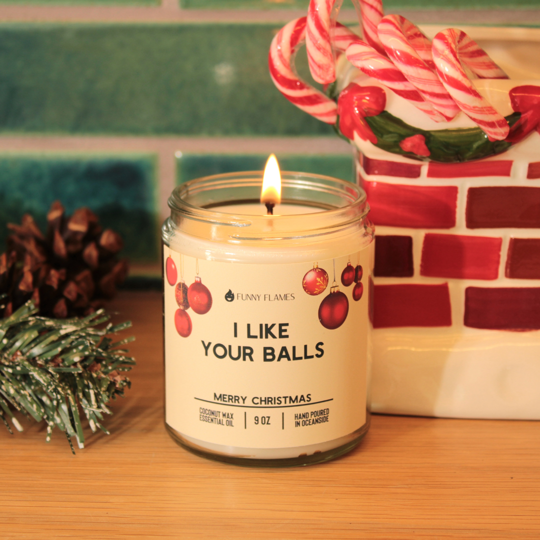 Funny Flames Candle Co - Les Creme - Wholesale Jar/Filled Candle - Holiday 2025 Best Sellers Collection 9oz Candles91