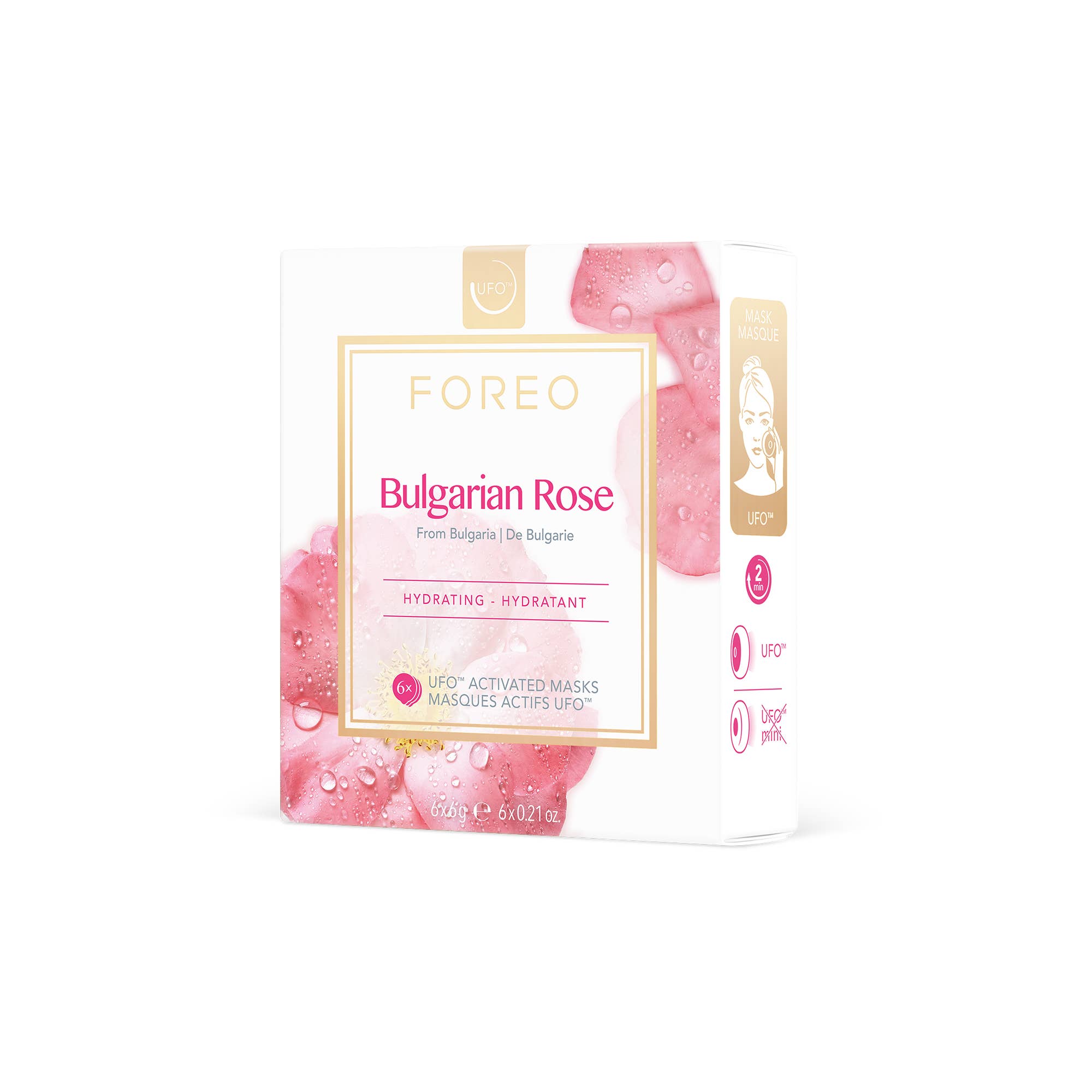 Foreo - Wholesale Skincare Face Mask - UFO™ Activated Mask Bulgarian Rose 6 Pack2